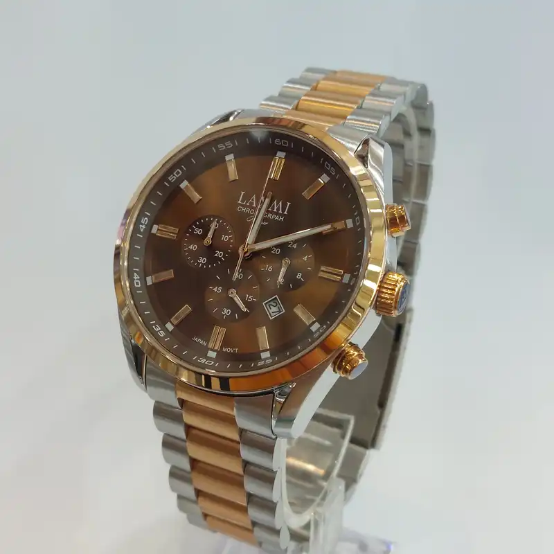 ست ساعت مچی عقربه ای زنانه و مردانه لاکسمی مدل 8533-21