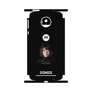 MAHOOT Portrait of an Asian Woman-FullSkin Cover Sticker for Motorola Moto Z