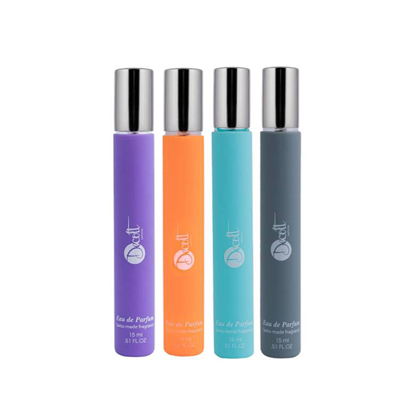 عطر جیبی دکلت مدل 280 حجم 15 میلی لیتر مجموعه 4 عددی