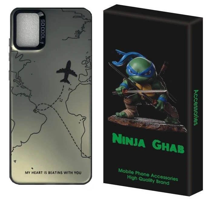 کاور نینجا قاب مدل هواپیما مناسب برای گوشی موبایل سامسونگ Galaxy A05