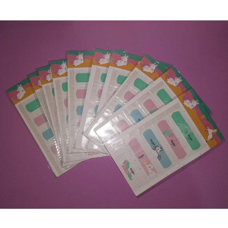 چسب زخم طرح یونیکورن کد S-2 بسته 5 عددی