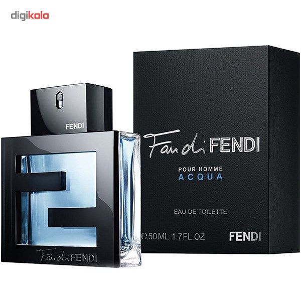 ادو تویلت مردانه فندی مدل Fan di Fendi pour Homme Acqua حجم 50 میلی لیتر -  - 3