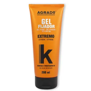 ژل کراتینه حالت دهنده مو آگرادو مدل Extreme حجم 200 میل