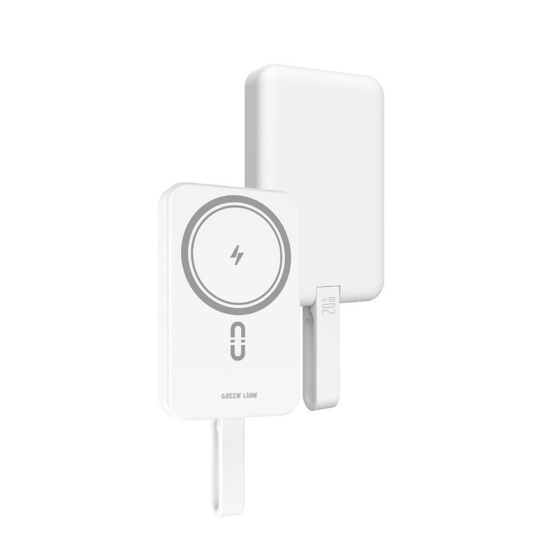 پاور بانک گرین لاین مدل  MagSafe Lite PD 20W ظرفیت 10000 میلی آمپر ساعت