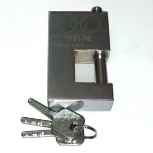 قفل اس بی ام مدل کتابی سایز ۱۰۰ میلی متر 