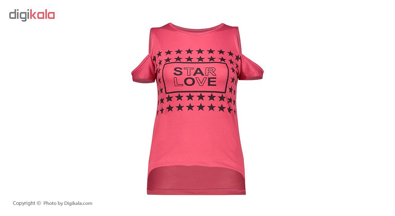ست تی شرت و شلوار ورزشی زنانه مدل Star-ِD-BR - - 30