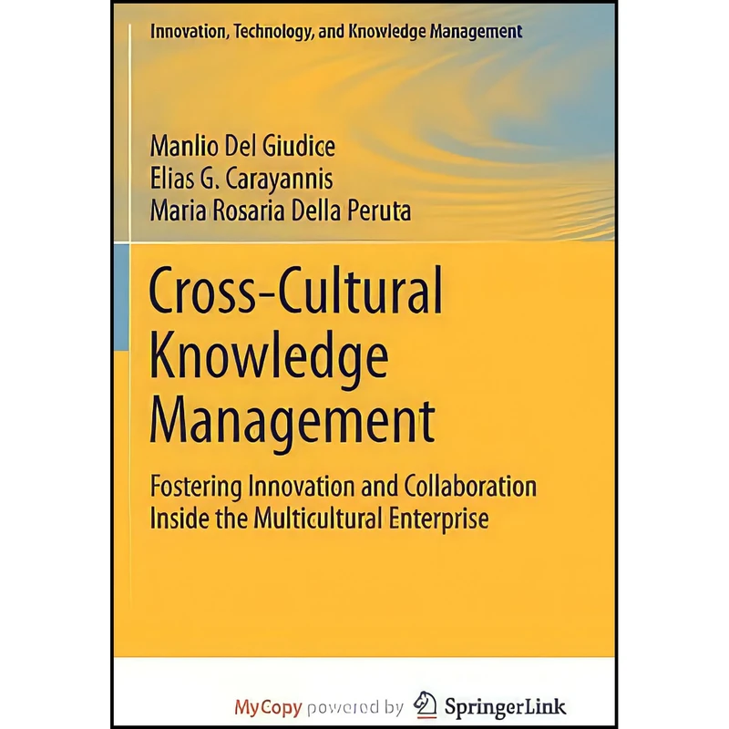 کتاب Cross-Cultural Knowledge Management اثر جمعي از نويسندگان انتشارات Springer