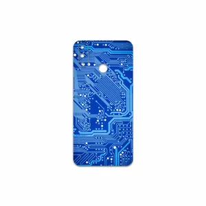 MAHOOT Blue Printed Circuit Board Cover Sticker for Huawei Y8s