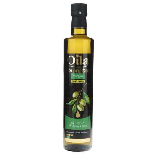 روغن زیتون بکر اویلا - 500 میلی لیتر