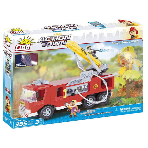 لگو کوبی مدل Action Town - Mega Fire Truck -