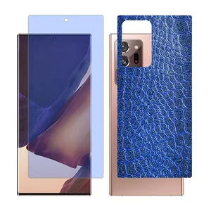 Glass together model blue cut screen protector suitable for Samsung Galaxy Note20 Ultra 5G mobile phone with back cover sticker