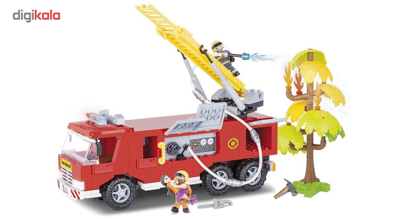 لگو کوبی مدل Action Town - Mega Fire Truck -