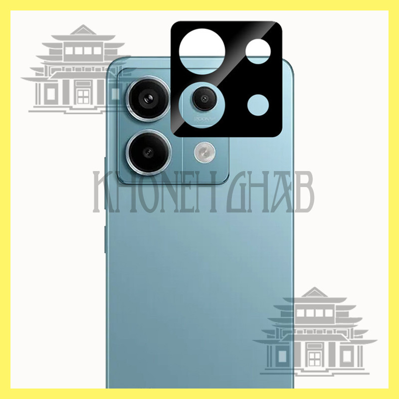محافظ لنز دوربین خونه قاب مدل 3D مناسب برای گوشی موبایل شیائومی Redmi Note 13 Pro 5G