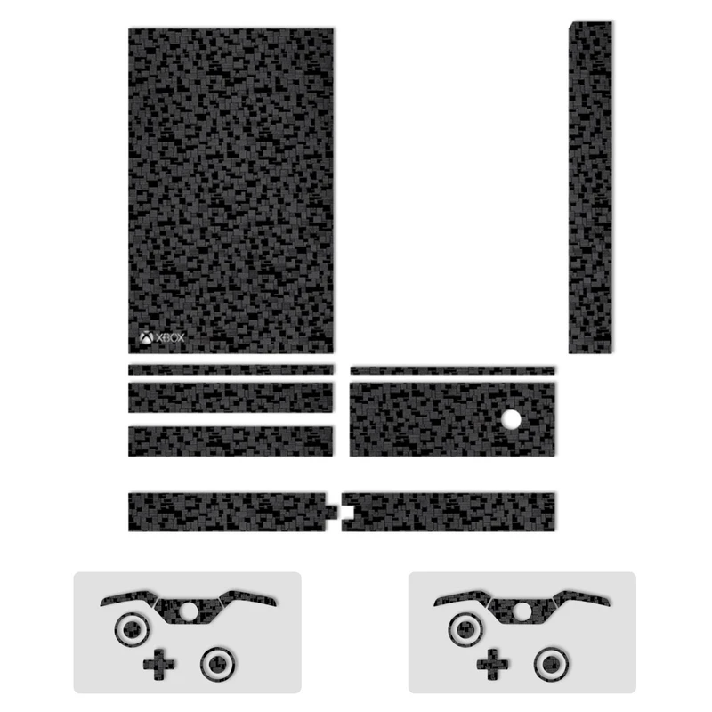 برچسب ماهوت مدلBlack Silicon Texture مناسب برای کنسول بازی Xbox One