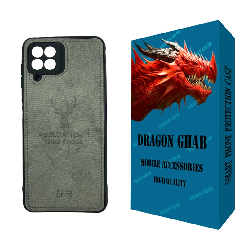 کاور دراگون قاب مدل گوزنی مناسب برای گوشی موبایل سامسونگ Galaxy A22 4G