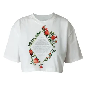 کراپ‌تاپ آستین کوتاه زنانه مدل کد06