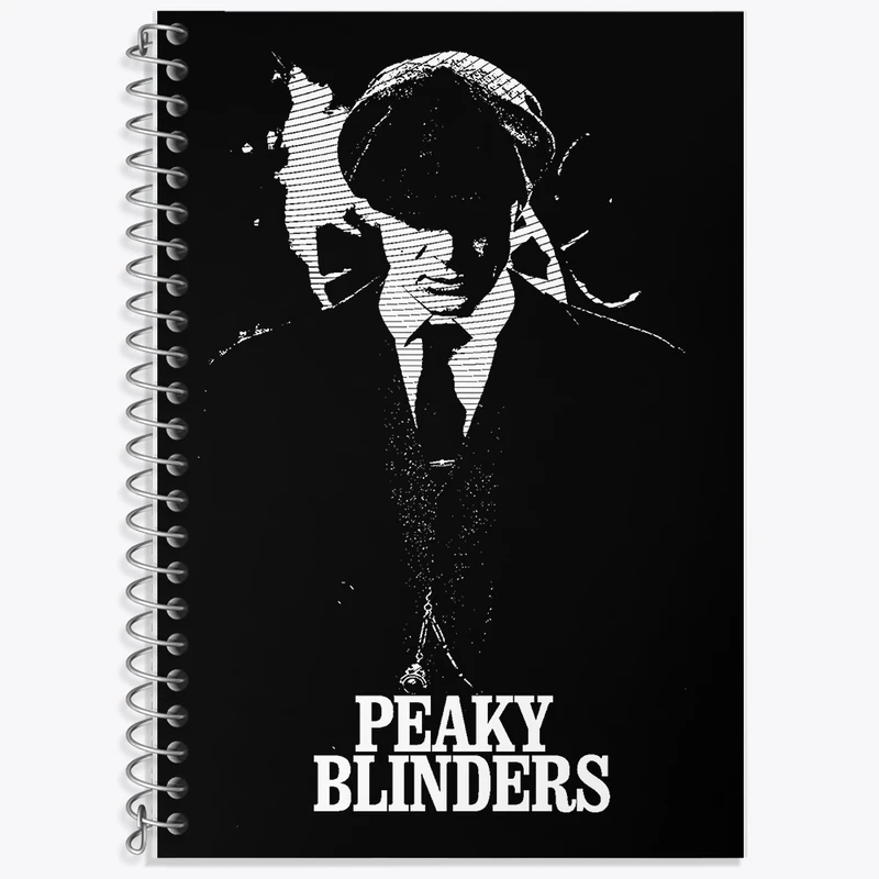 دفتر لغت 50 برگ خندالو طرح پیکی بلایندرز (Peaky Blinders) کد F1617