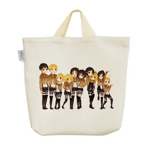 ساک خرید خندالو مدل انیمه اتک ان تایتان کد 1490