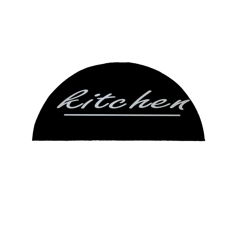 پادری مدل نیم دایره طرح آشپزخانه کد 9376 سایز 90×45 سانتی متر