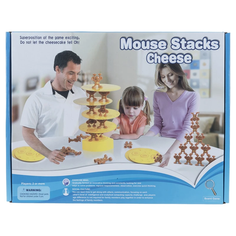 بازی فکری مدل Mouse Stacks Cheese