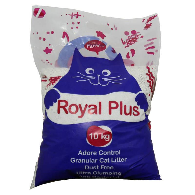 خاک گربه رویال پلاس کد 01 وزن 10 کیلوگرم