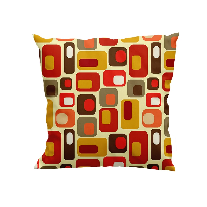 کوسن مدل مستطیل های فانتزی رنگی کد DKK312