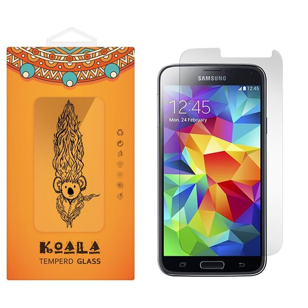 محافظ صفحه نمایش شیشه ای کوالا مدل Tempered مناسب برای گوشی موبایل سامسونگ Galaxy S5 محافظ صفحه نمایش شیشه ای کوالا مدل Tempered مناسب برای گوشی موبایل سامسونگ Galaxy S5