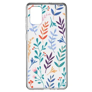 کاور طرح  Tiny Leaves مناسب برای گوشی موبایل سامسونگ Galaxy A51