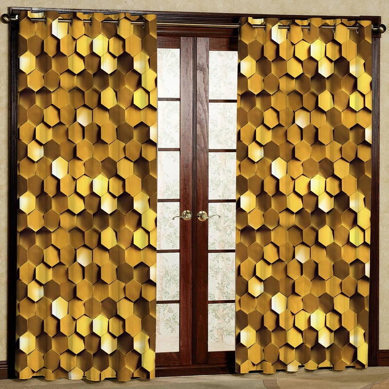 پرده مدل مخمل پانچی کد 1237 سایز 140x280 سانتی متر