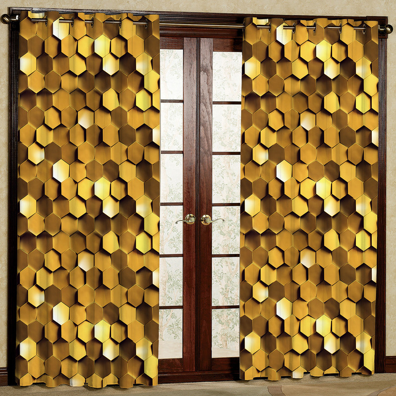 پرده مدل مخمل پانچی کد 1237 سایز 140x280 سانتی متر