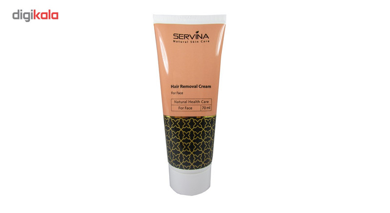 کرم مو بر صورت سروینا مدل Face حجم 100 میلی لیتر
