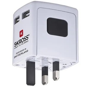 شارژر اسکراس مدل World USB
