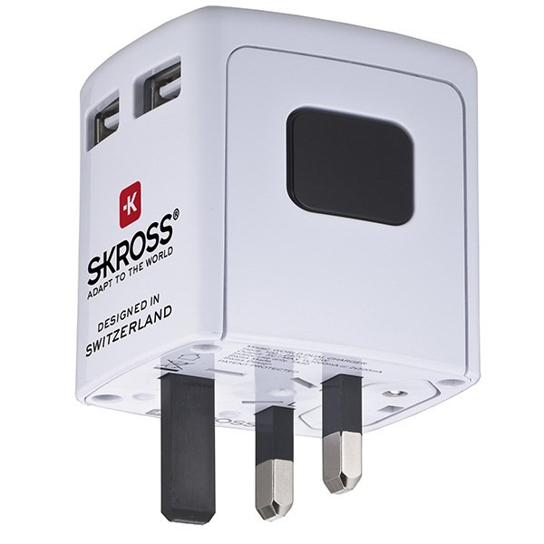 شارژر اسکراس مدل World USB