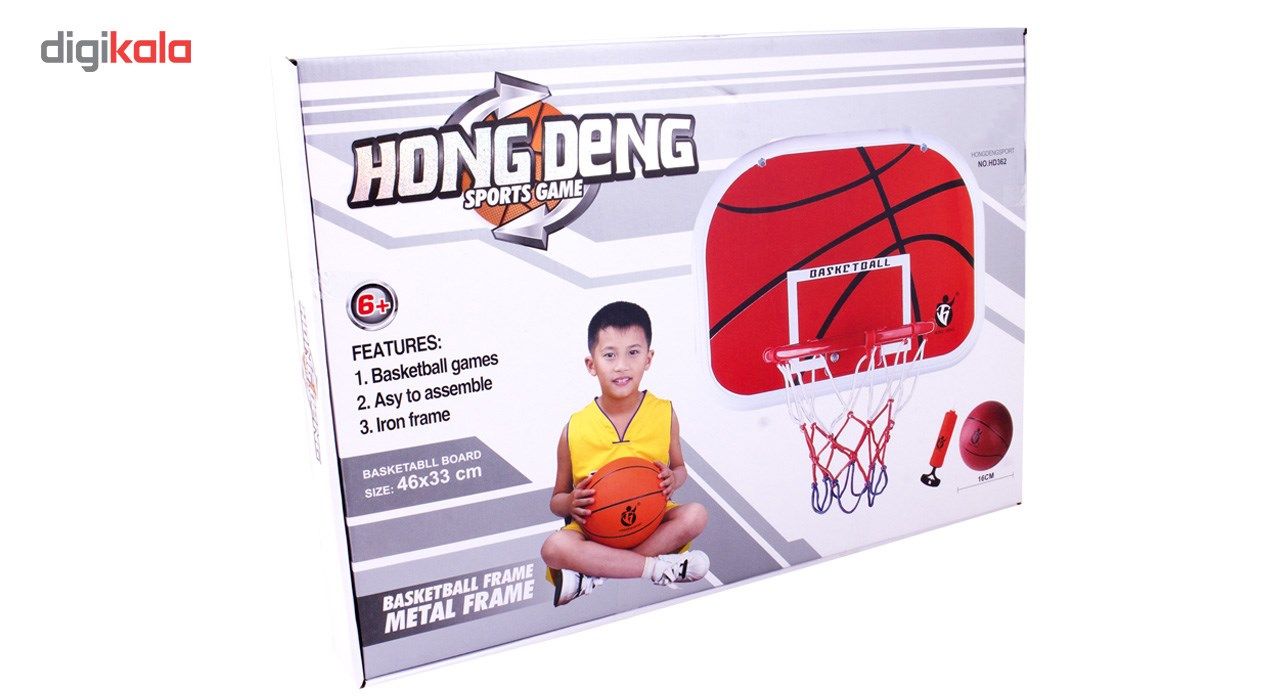 ست تخته بسکتبال توپ تورمدل Hong Deng