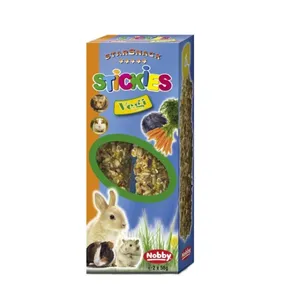 غذای تشویقی جوندگان نوبی مدل Stickies Vegi بسته دو عددی