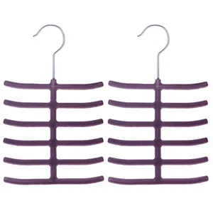 چوب لباسی دوموپک سری لیونگ مدل 03 Velvet بسته 2 عددی