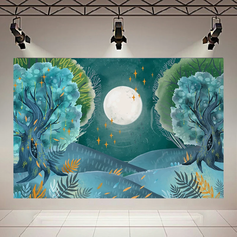 پوستر طرح ماه و طبیعت کد AR31309