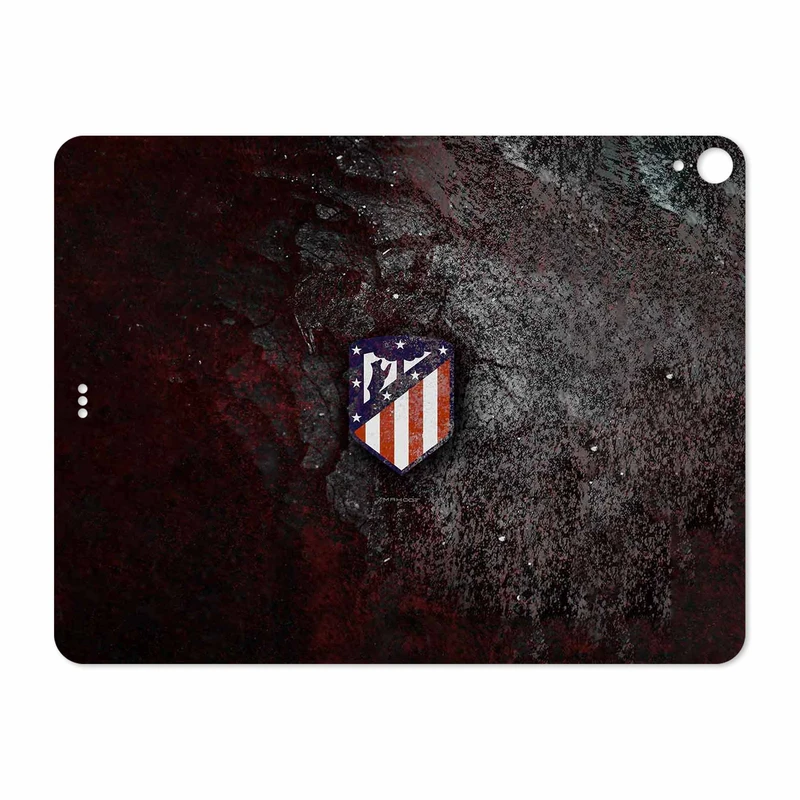 برچسب پوششی ماهوت مدل Atletico de Madrid مناسب برای تبلت اپل iPad Pro 12.9 (GEN 3) 2018 A1876