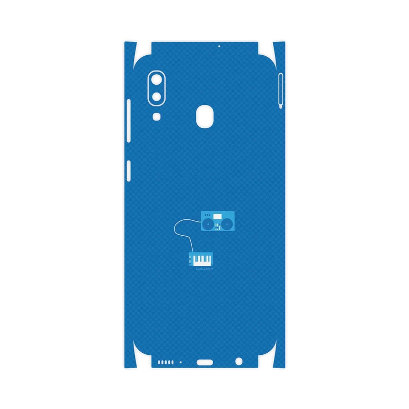 برچسب پوششی ماهوت مدل Minimal DJ Icon-FullSkin مناسب برای گوشی موبایل سامسونگ Galaxy A20