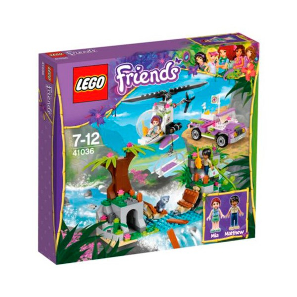لگو سری Friends مدل گروه نجات پل جنگلی کد 41036
