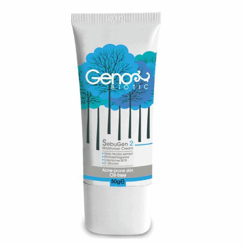 کرم رطوبت‌رسان ژنوبایوتیک مدل SebuGen 2 مقدار 50 گرم