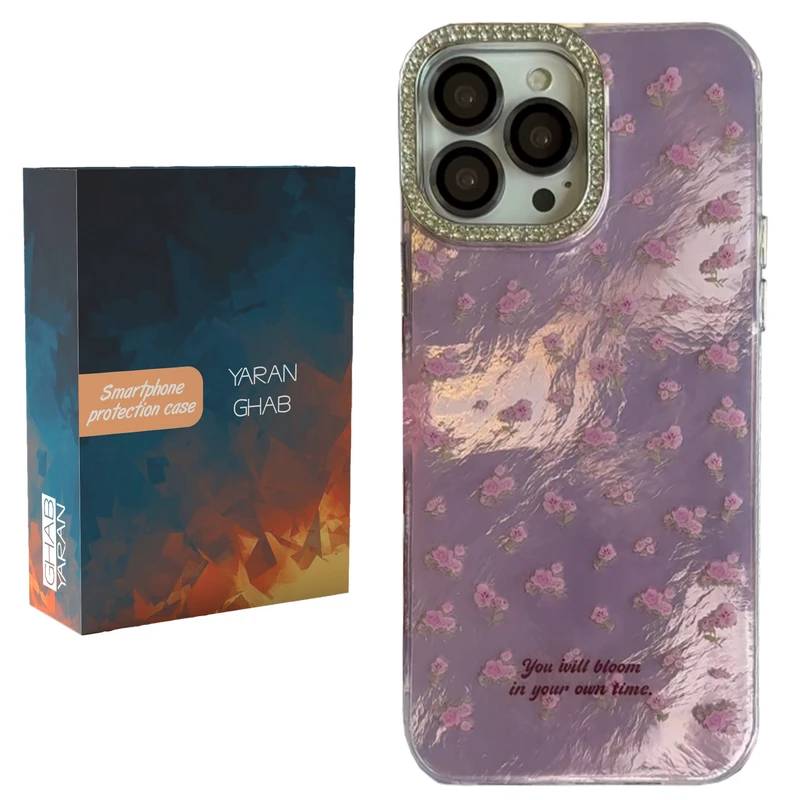 کاور یاران قاب مدل Blooms مناسب برای گوشی موبایل اپل iPhone 16 Pro