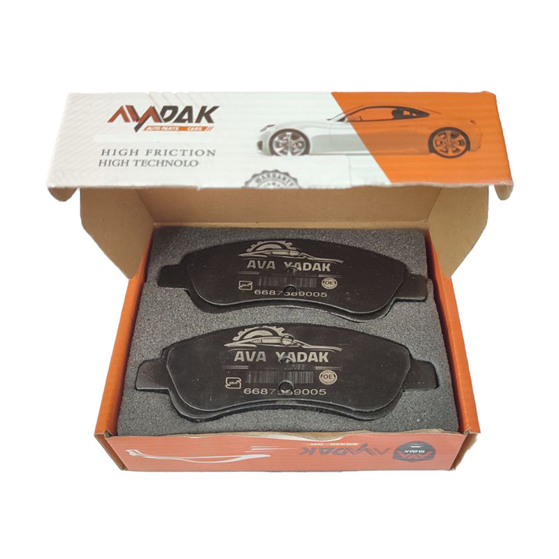 لنت ترمز جلو دیسکی آوا یدک کد 110024 مناسب برای پژو 206 تیپ پنج