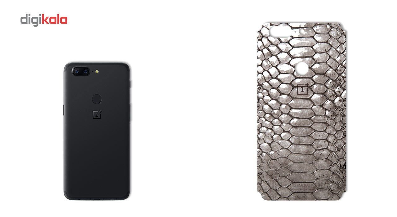 برچسب تزئینی ماهوت مدل Cobra-belly Leather مناسب برای گوشی OnePlus 5T main 1 1