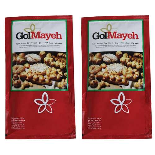  مایه خمیر گل مایه - 100 گرم بسته 2 عددی