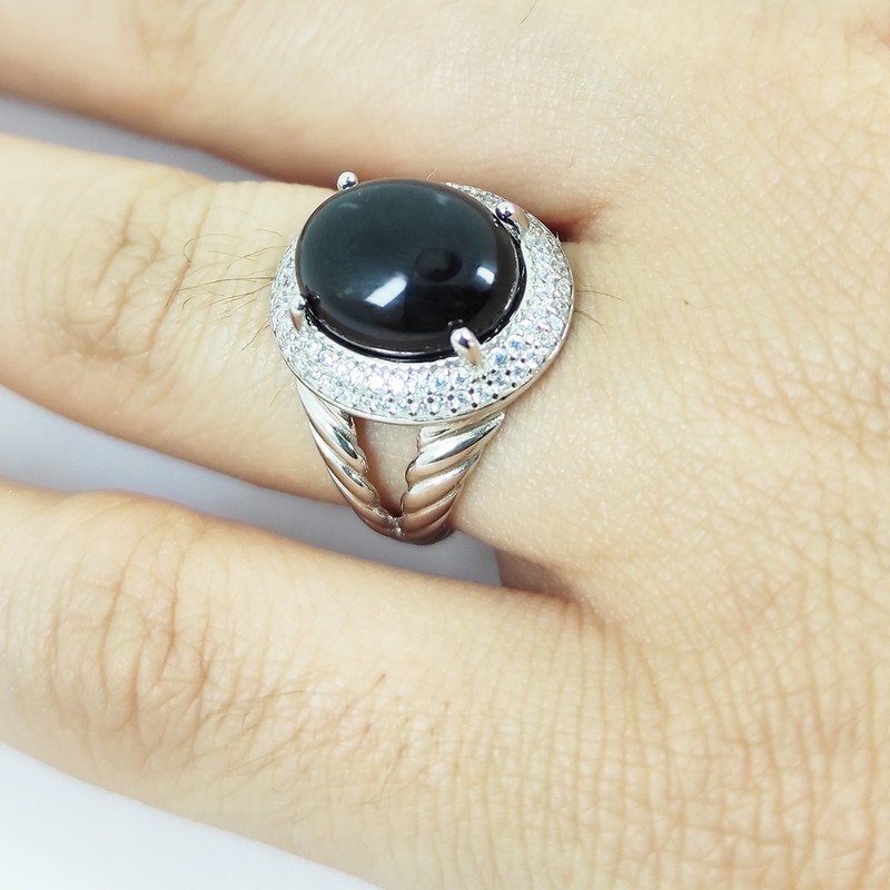 انگشتر نقره زنانه سلین کالا مدل مریم عقیق انگشتر نقره زنانه سلین کالا مدل مریم عقیق