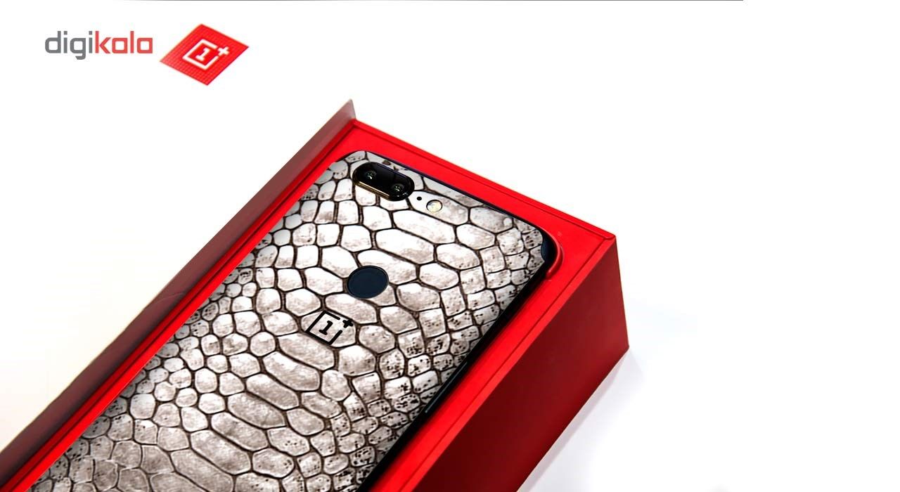 برچسب تزئینی ماهوت مدل Cobra-belly Leather مناسب برای گوشی OnePlus 5T main 1 3