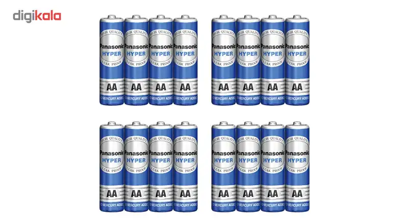 باتری قلمی پاناسونیک مدل Hyper بسته 16 عددی
