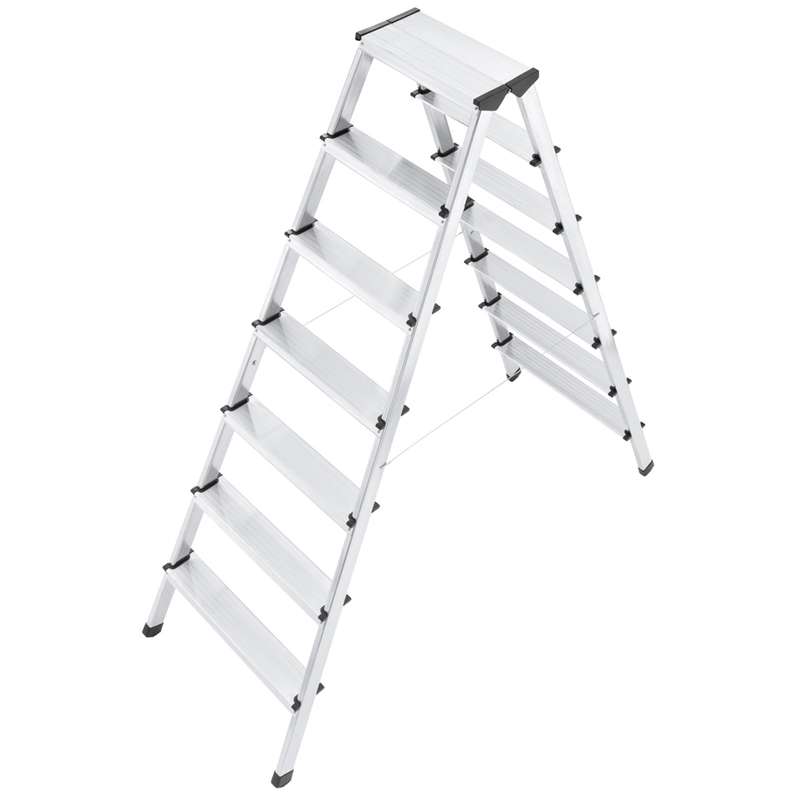 نردبان هفت پله هایلو مدل L90-8150601 نردبان هفت پله هایلو مدل L90-8150601