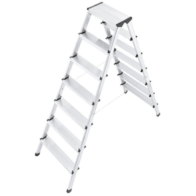 نردبان هفت پله هایلو مدل L90-8150601 نردبان هفت پله هایلو مدل L90-8150601